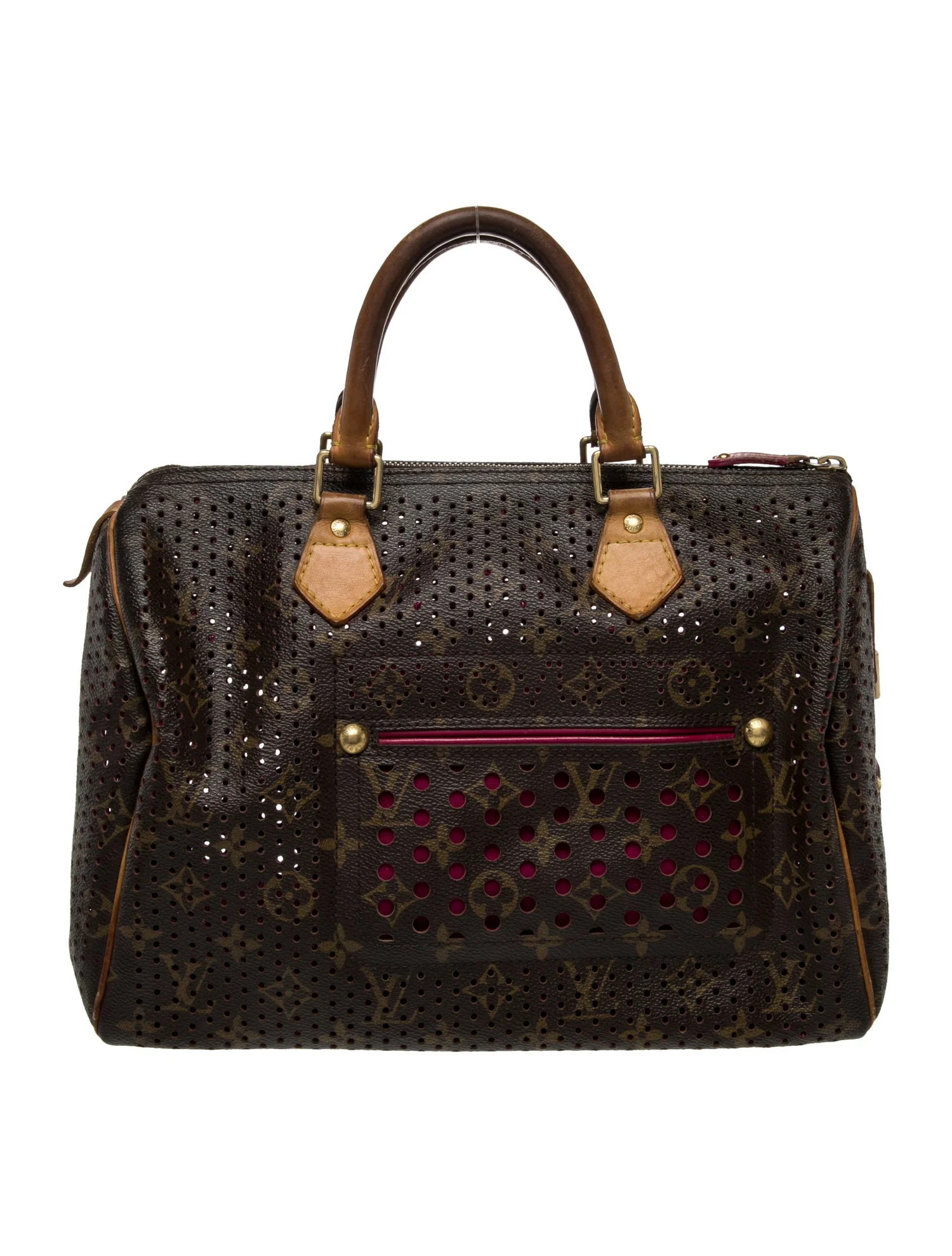 Louis Vuitton Perforated Monogram Speedy 30 Vintage - Brown Handle Bags, Handbags - LOU1149511 | ... | The RealReal