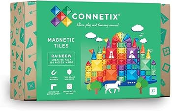 CONNETIX Rainbow Creative Pack, 102 Pieces | Amazon (US)