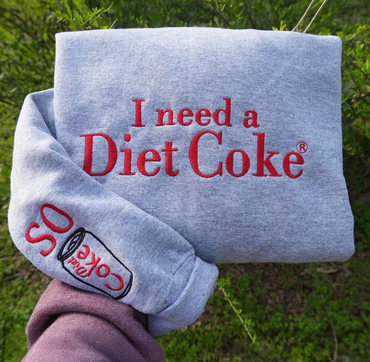 43% off 🎉

I Need A Diet Coke Embroidered Sweatshirt - Cute Christmas Gifts For Boyfriend - Vintage Diet Coke Crewneck - Retro Coke Sweatshirt cute women’s sweater outfit