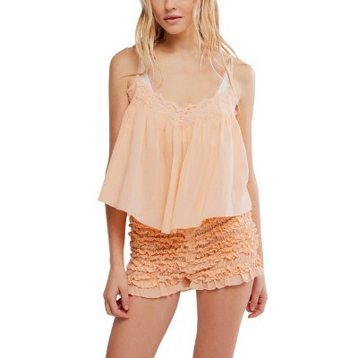 intimately fp Women's Woven Lace Cami - Sparkling Sunset L | Target