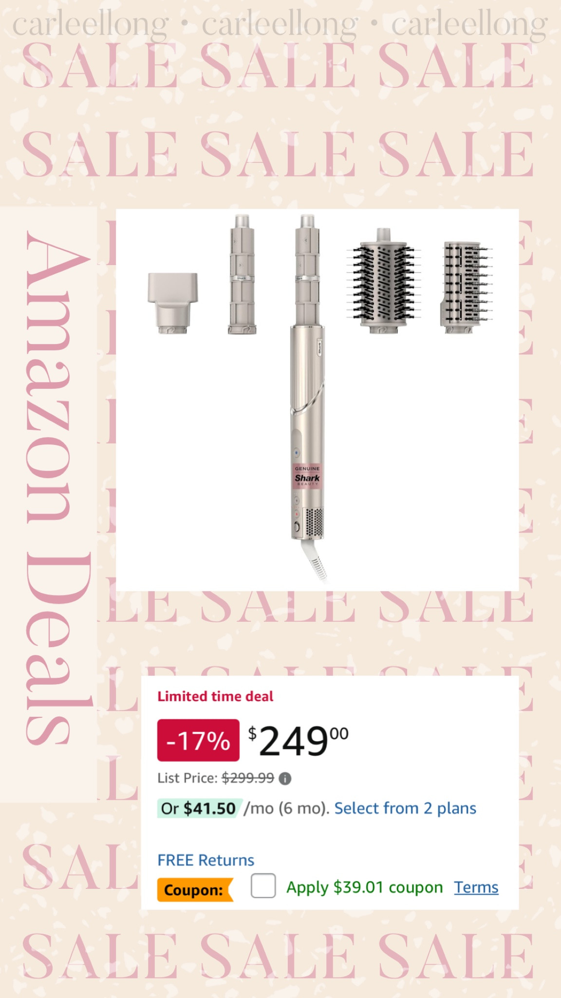 Shark flex style on a double Amazon deal!! 

#LTKBeauty #LTKSaleAlert #LTKU