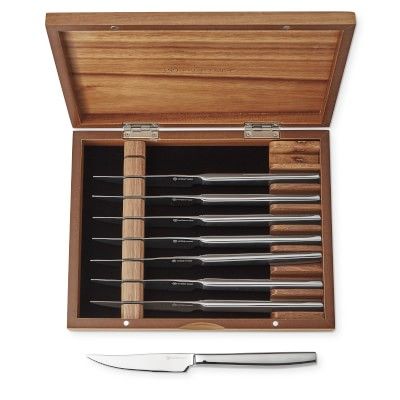 Wüsthof Stainless-Steel Steak Knives, Set of 8 | Williams Sonoma | Williams-Sonoma