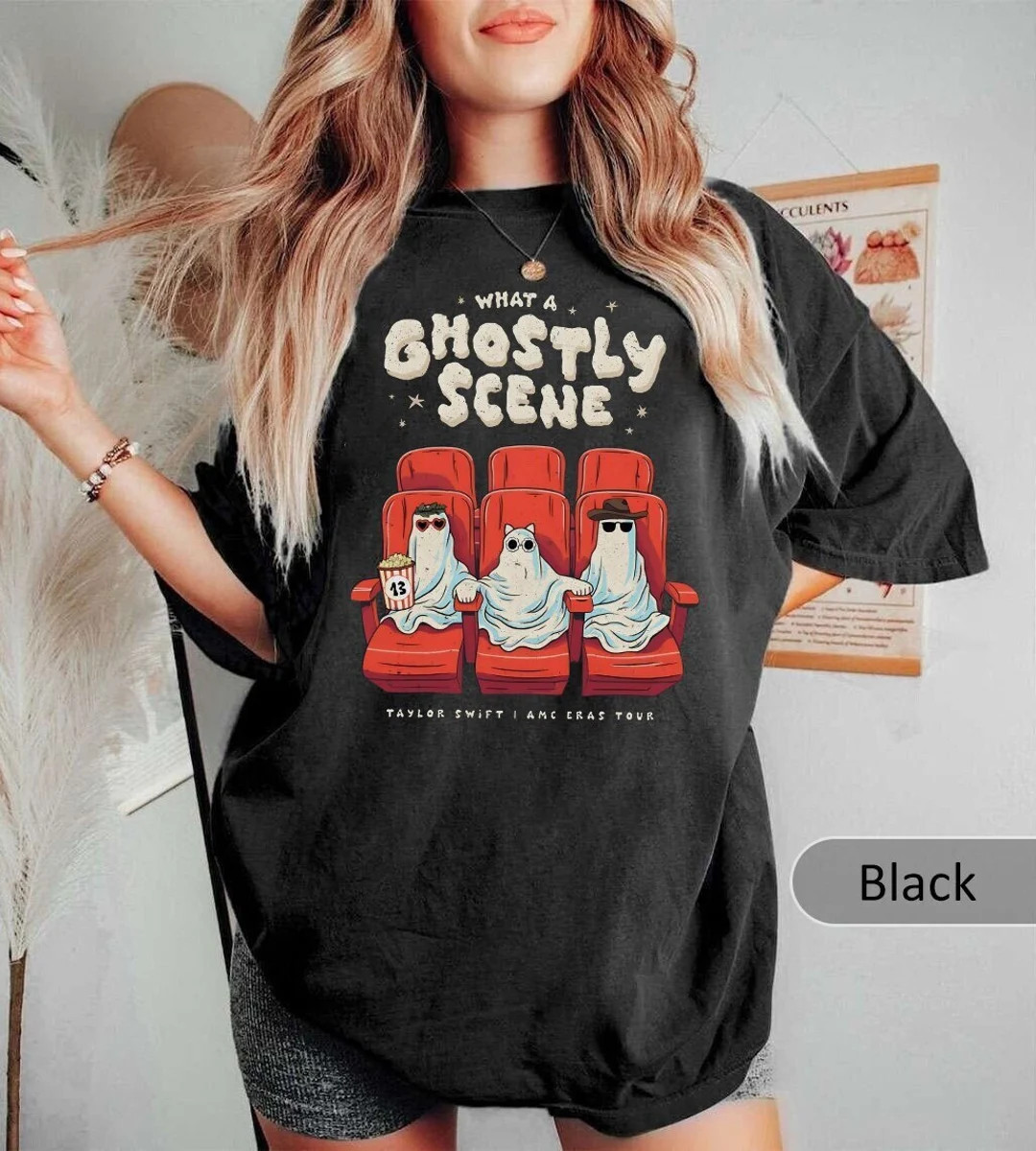 Comfort Colors TS AMC Eras Tour Ghost Shirt the Era Movie Oct - Etsy | Etsy (US)