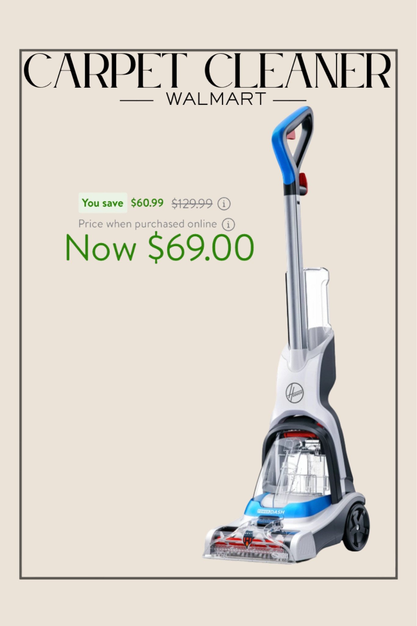   Carpet cleaner on sale @walmart #walmartpartner #walmartfinds 

#LTKHoliday #LTKGiftGuide #LTKSeasonal