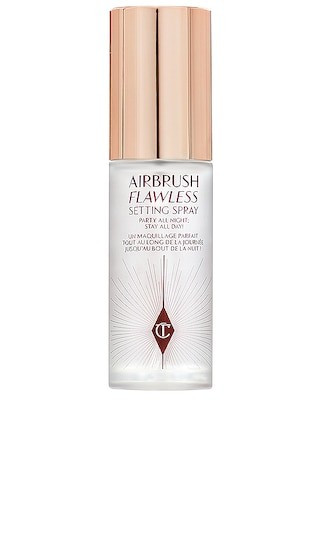 Charlotte Tilbury Travel Airbrush Flawless Finish Setting Spray in Beauty: NA. | Revolve Clothing (Global)