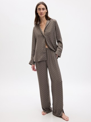 Satin Relaxed PJ Pants | Gap (US)