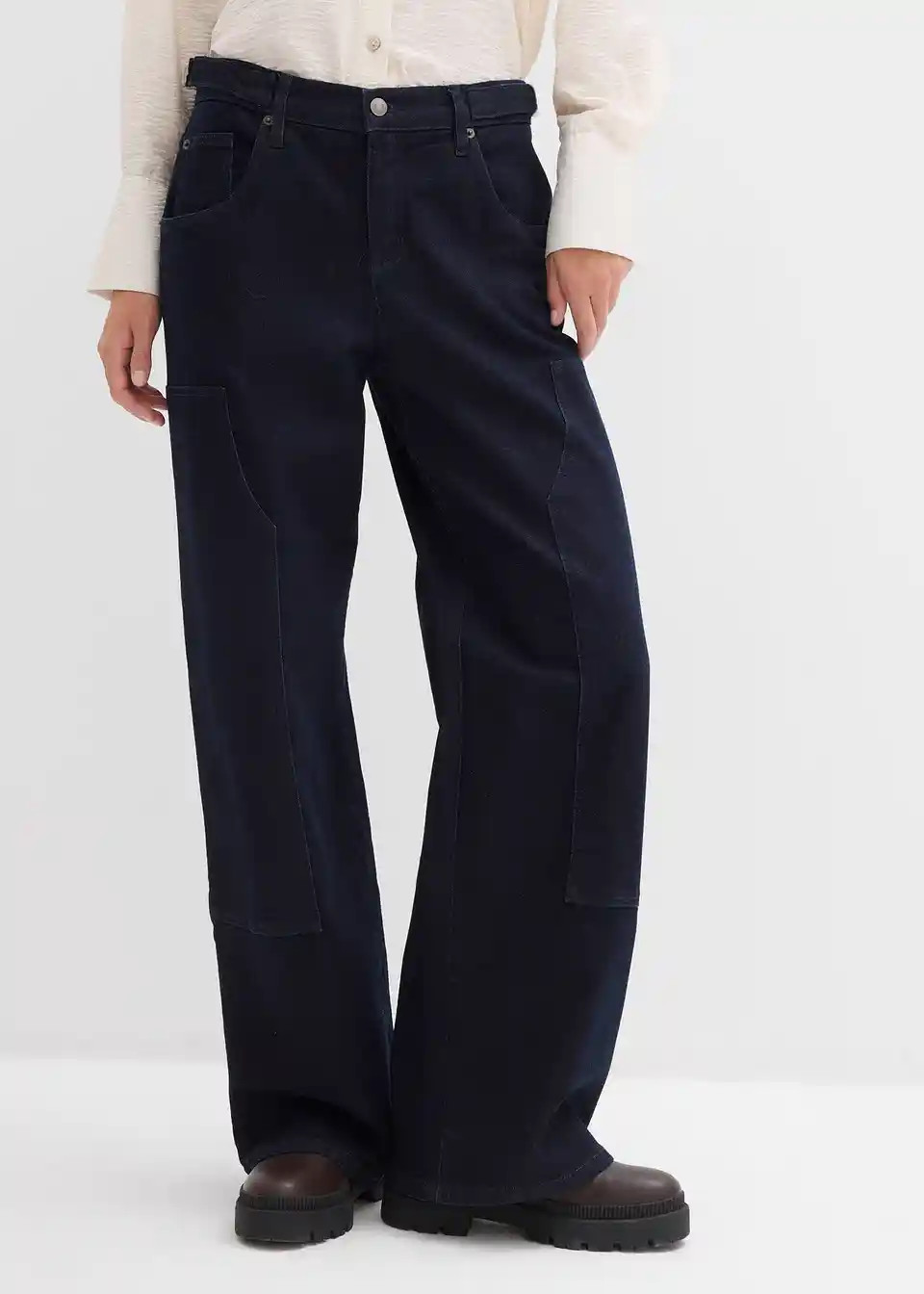 Wide-Leg Jeans Mid Waist | Bonprix DE