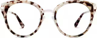 Ivory Tortoiseshell Round Glasses #7819335 | Zenni Optical Eyeglasses | Zenni Optical (US & CA)