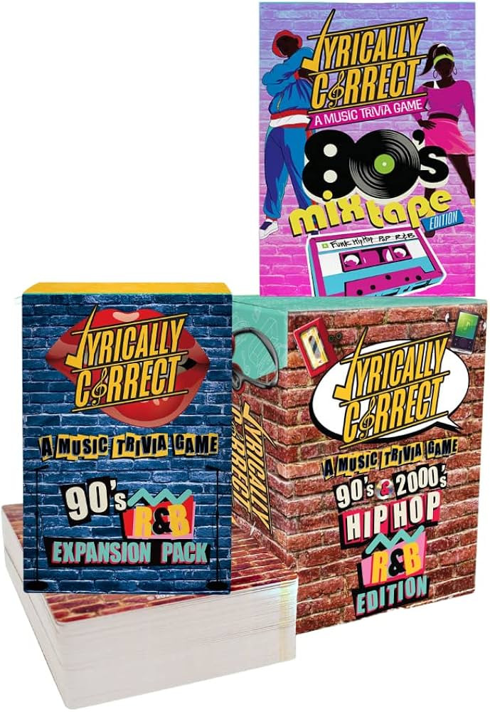 Lyrically Correct Get That Old Thang Back Music Card Game Bundle | Amazon (US)
