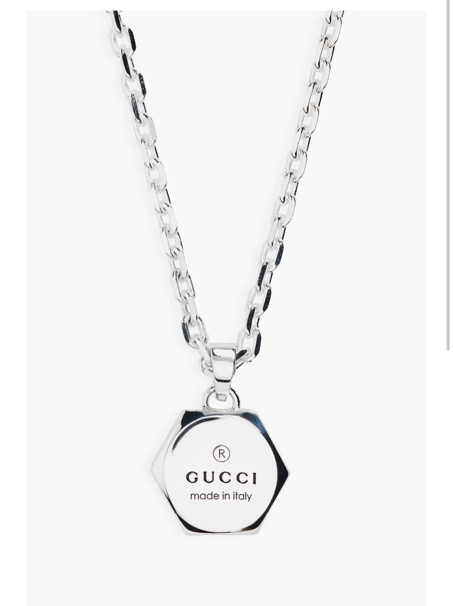 Gift her the essence of love and luxury this Valentine's Day with Gucci's iconic interlocking GG logo necklace. Crafted from sterling silver and featuring an enamelled heart-shaped pendant, it's a symbol of both timeless elegance and romance. This Italian masterpiece is more than just a necklace; it's a heartfelt expression of affection. Elevate her style with this unmistakable charm, making it the perfect Valentine's Day gift for her. 💖🎁 #GucciValentine #IconicElegance #ItalianCraftedLove #valentinesgift #valentines #valentinesday #valentine #love #valentinesdaygift #giftideas #gift #valentineday #gifts #happyvalentinesday #handmade #valentinegift #giftsforher #day #heart #giftforher #valentinesgifts #chocolate #art #giftsforhim #flowers #handmadegifts #smallbusiness #giftforhim #birthdaygift #instagood #valentinesgiftideas #valentinespecial #anniversarygift

#LTKstyletip #LTKbeauty #LTKitbag