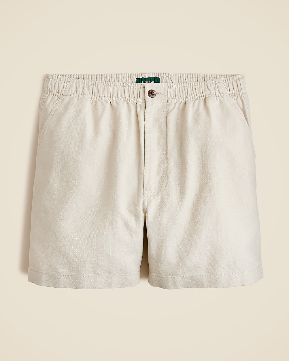 5.5'' Pier short in cotton-linen blend | J. Crew US