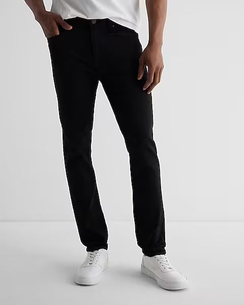 skinny black hyper stretch jeans | Express