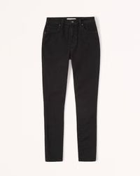 Curve Love High Rise Super Skinny Ankle Jean | Abercrombie & Fitch (US)