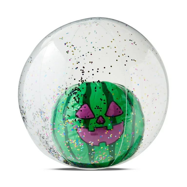 15" Beach Ball Watermelon, by Way to Celebrate, Age 2+, Green | Walmart (US)