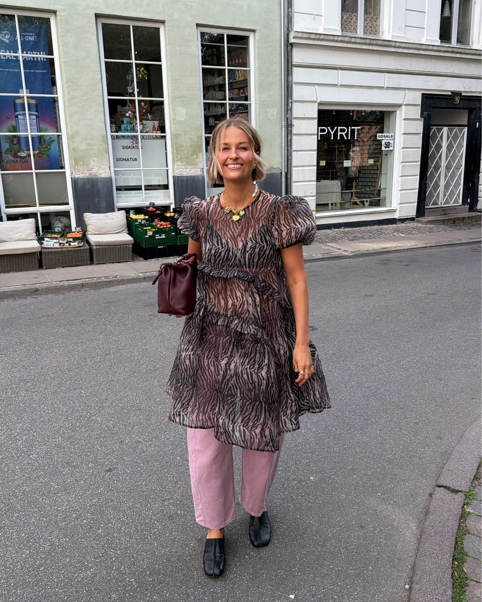 Ghospell dress size 10 and pink jeans size 10

Other items:
Necklace: Bimba Y Lola
Bag: omybag
Shoes: Meraki 

Copenhagen fashion week

#LTKsummer #LTKFashionMonth #LTKdresses