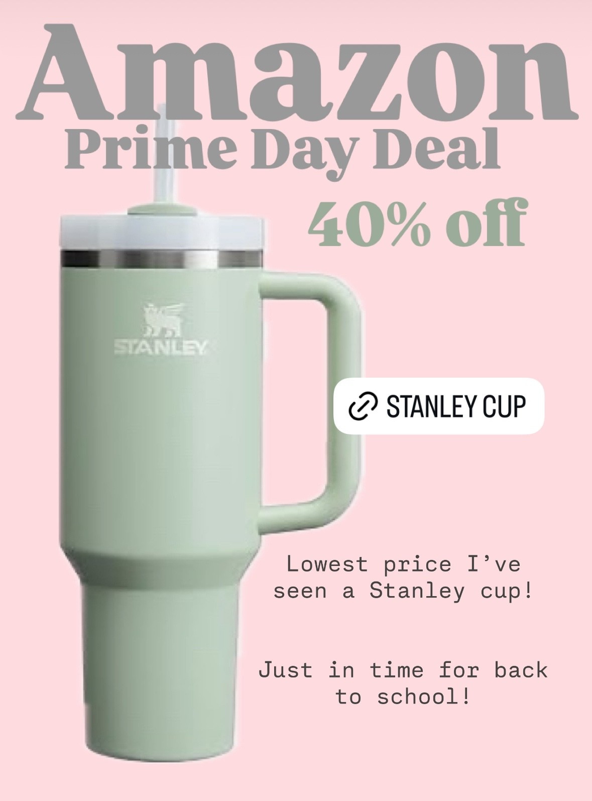 I hardly ever see Stanley’s go on sale!! These are a great price for Amazon Prime Day! Snag these quick! 

#LTKSaleAlert #LTKSeasonal #LTKFamily