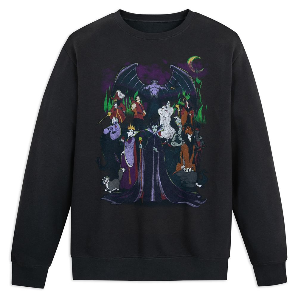 Disney Villains Pullover Sweatshirt for Adults | Disney Store