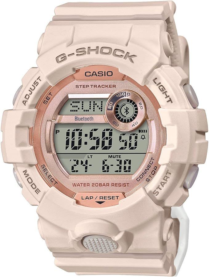 Casio GMDB800-4 G-Shock Women Women's Watch Pink 50.7mm Resin | Amazon (US)