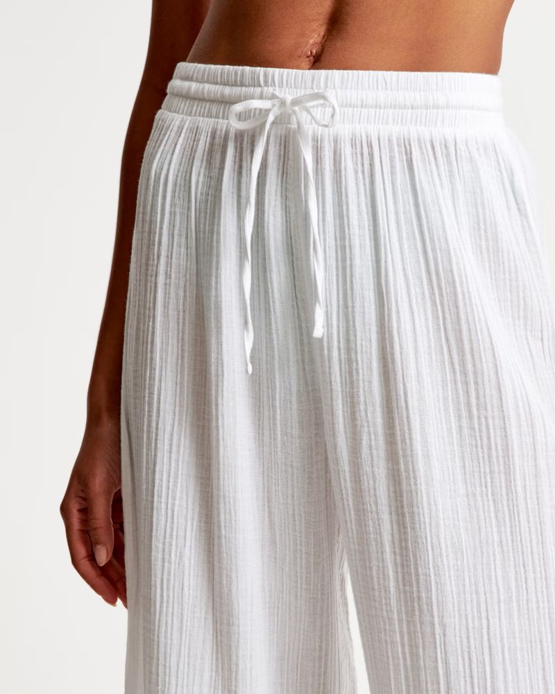 Gauzy Beach Coverup Pant | Abercrombie & Fitch (US)