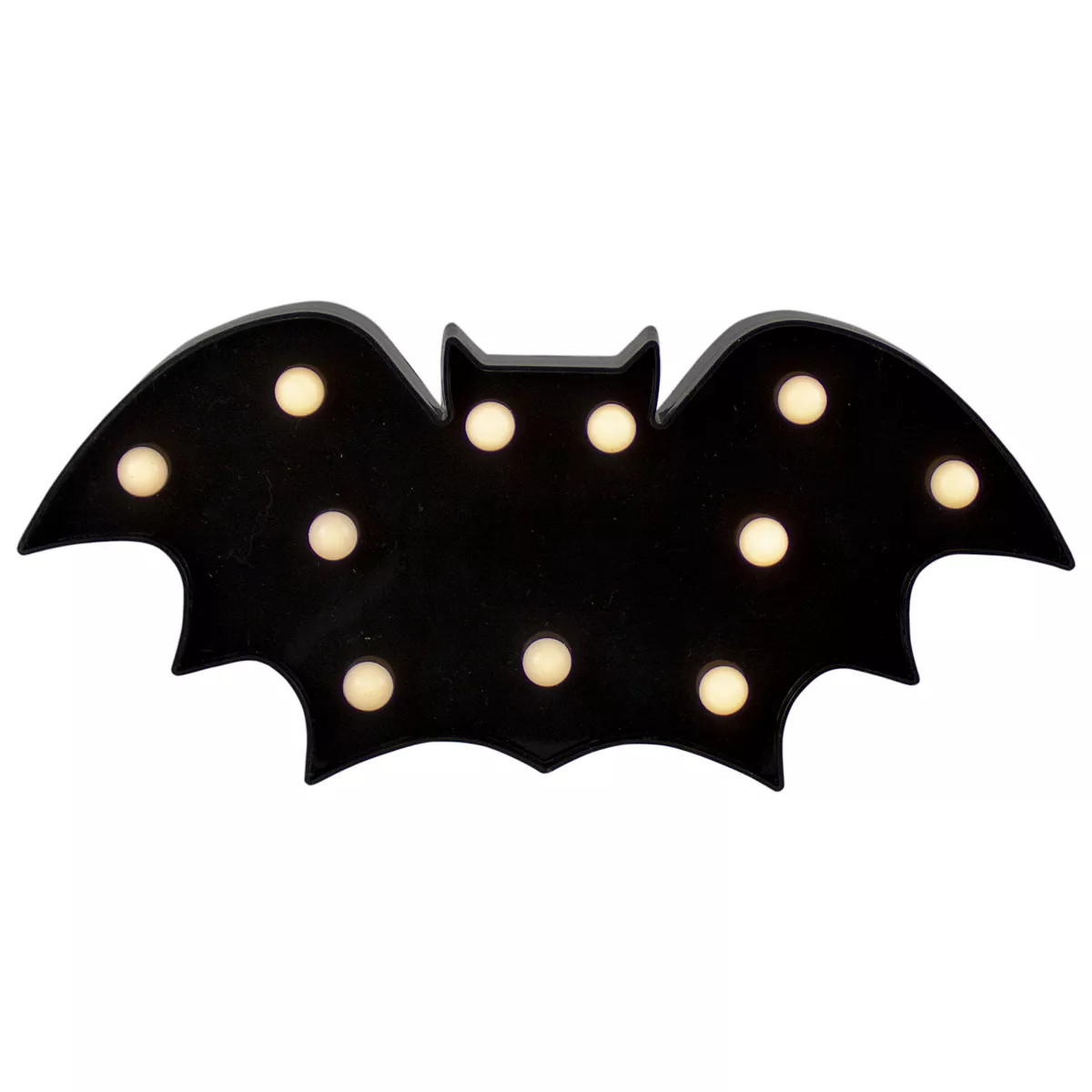 Northlight Light-Up Black Bat Halloween Marquee Table Decor | Kohl's