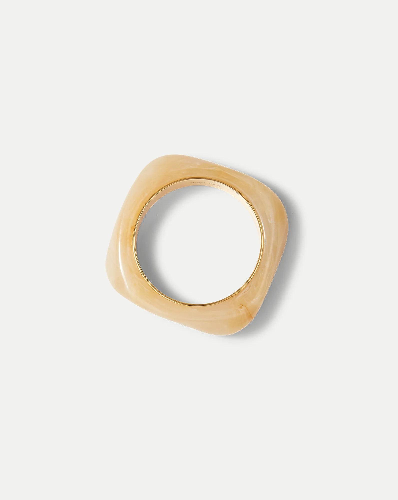 Veronica Beard Sculpted Resin Bangle Natural | Veronica Beard