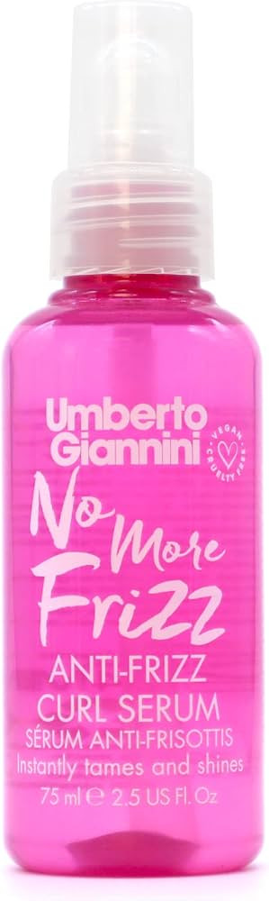 Umberto Giannini No More Frizz Curl Serum, Vegan & Cruelty Free Anti-Frizz Serum for Curly or Wav... | Amazon (US)
