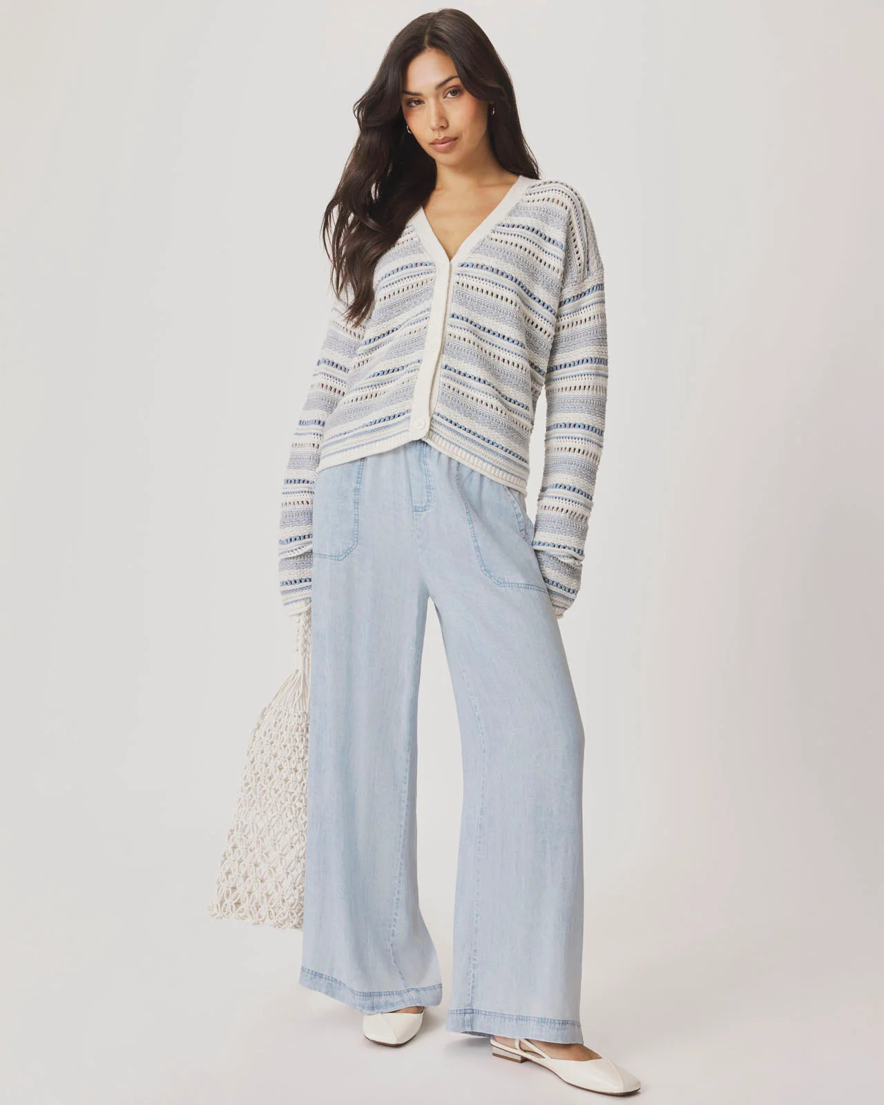 Splendid - Addison Striped Cardigan - Country Air Multi | Splendid