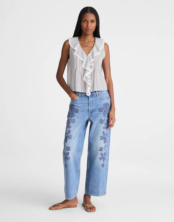 The Blaire Sleeveless Top | Madewell