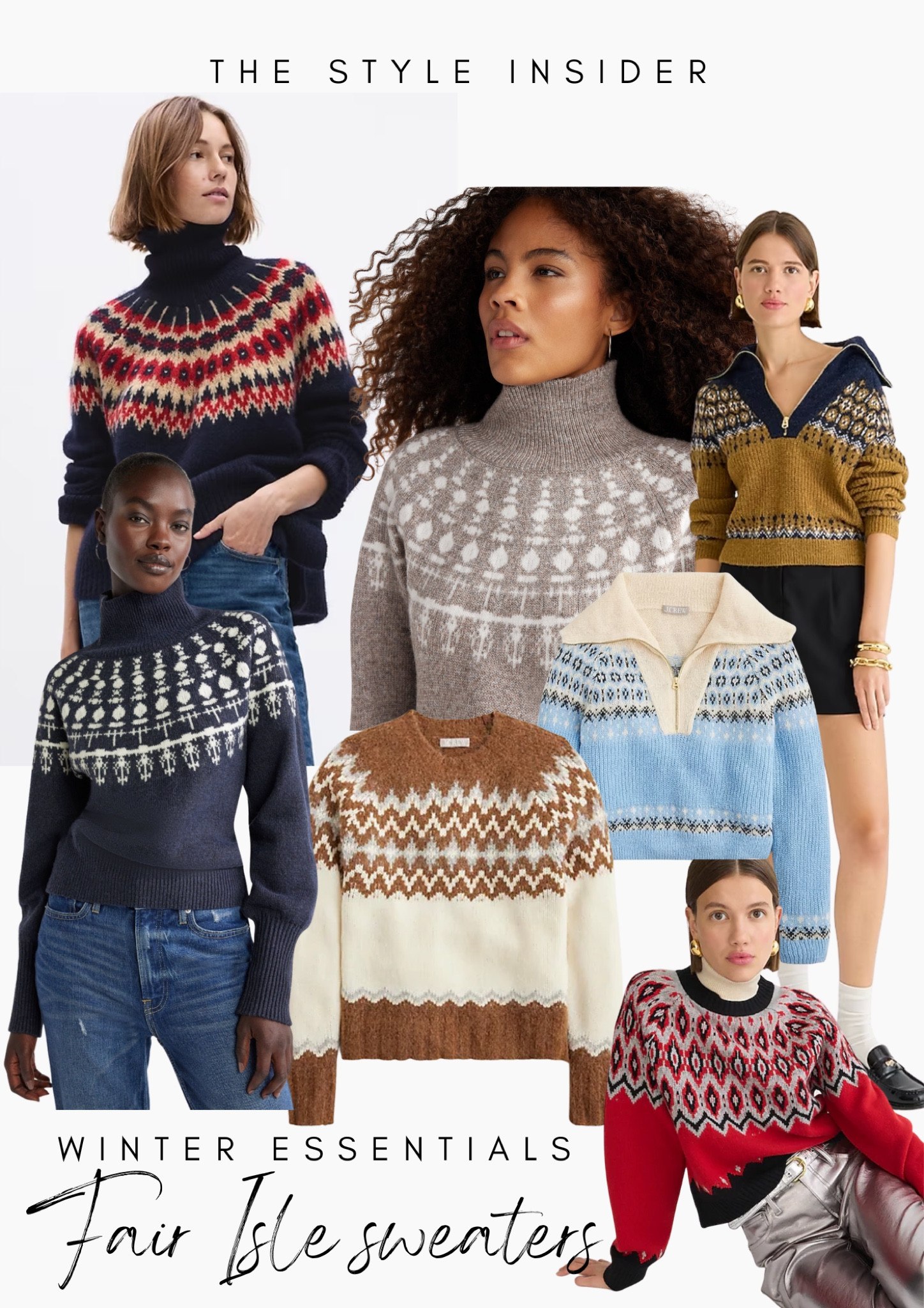 My fave new season Fair Isle sweater in this selection is only $29!!!! ❤️

#LTKstyletip #LTKHolidaySale