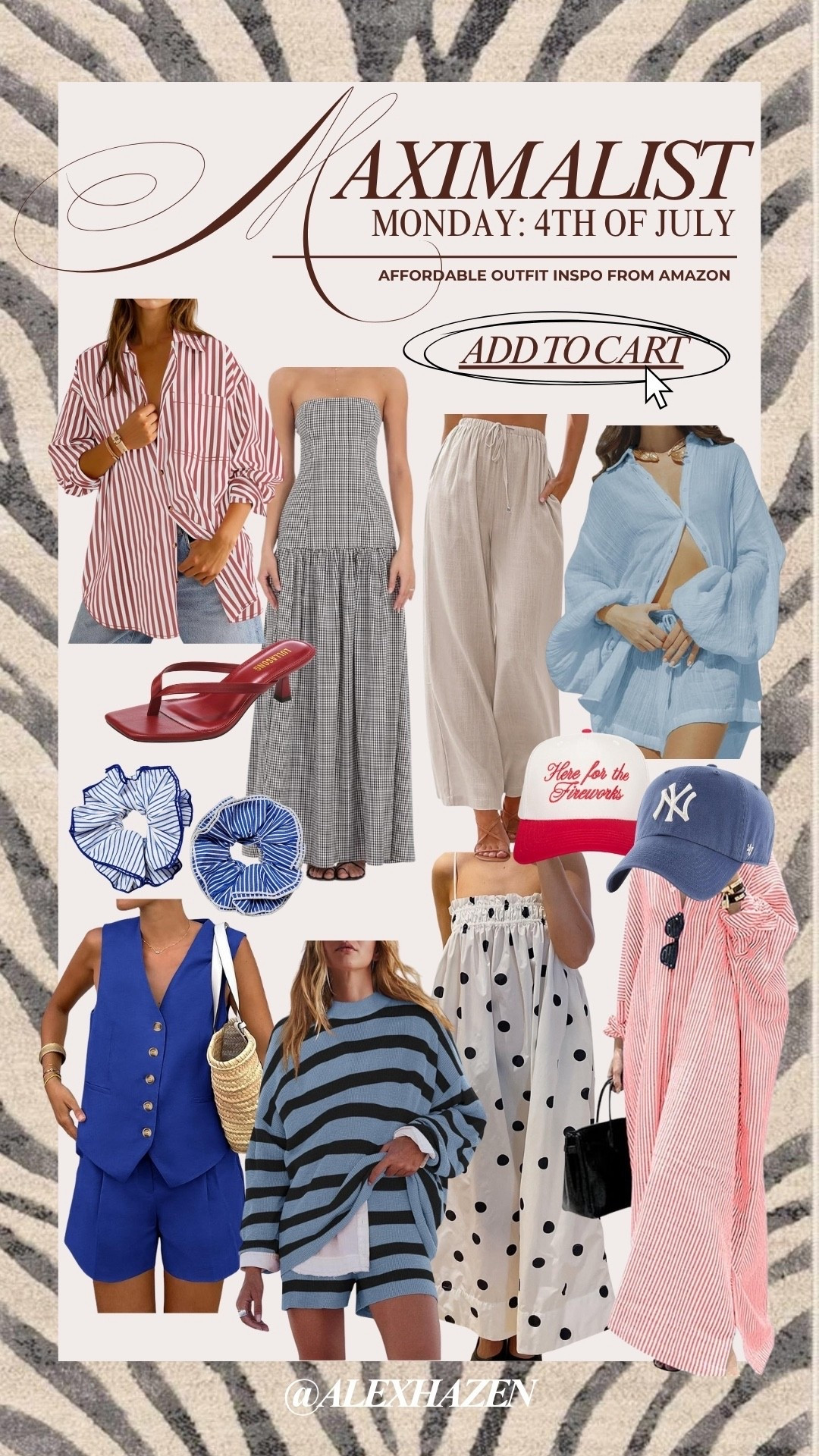 maximalist monday: 4th of july outfit inspo from amazon !! 

#LTKFindsUnder50 #LTKMidsize #LTKStyleTip