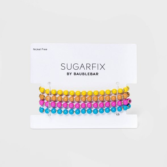 SUGARFIX by BaubleBar Colorful Beaded Bracelet Set | Target