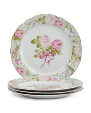 Set Of 4 Melany Bunny Dinner Plates | Easter | Marshalls | Marshalls