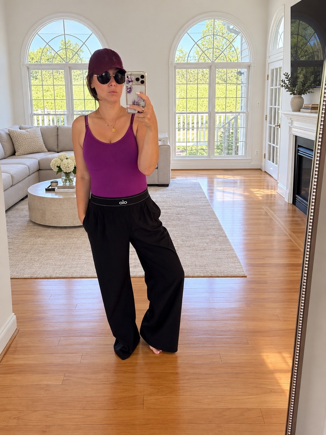 Alo pants for the win! But also I kind of love this very shaping bodysuit!

#LTKSeasonal #LTKOver40 #LTKMidsize