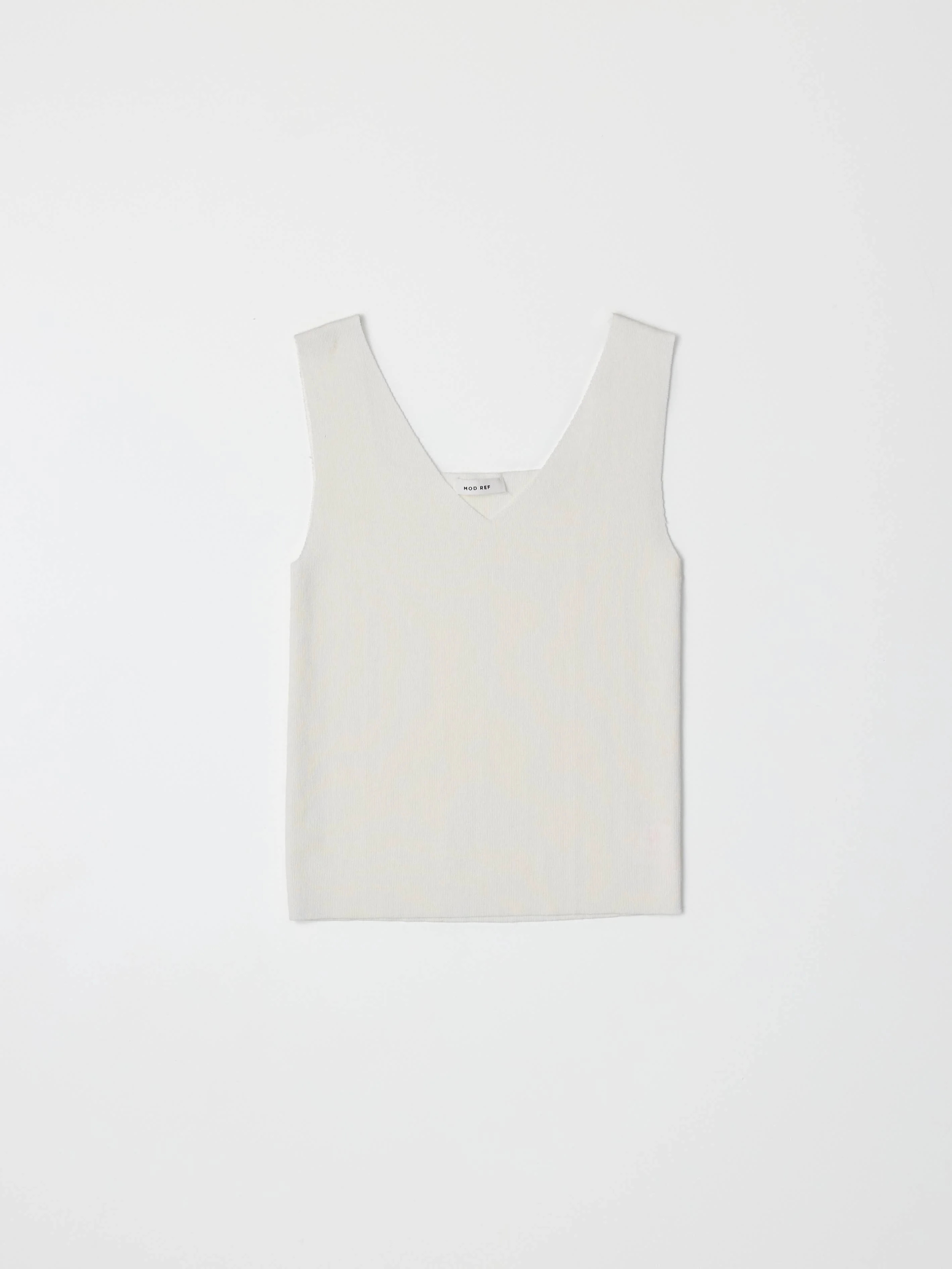 The Charlene V-Neck Knit Tank Top | Wishbone Boutique