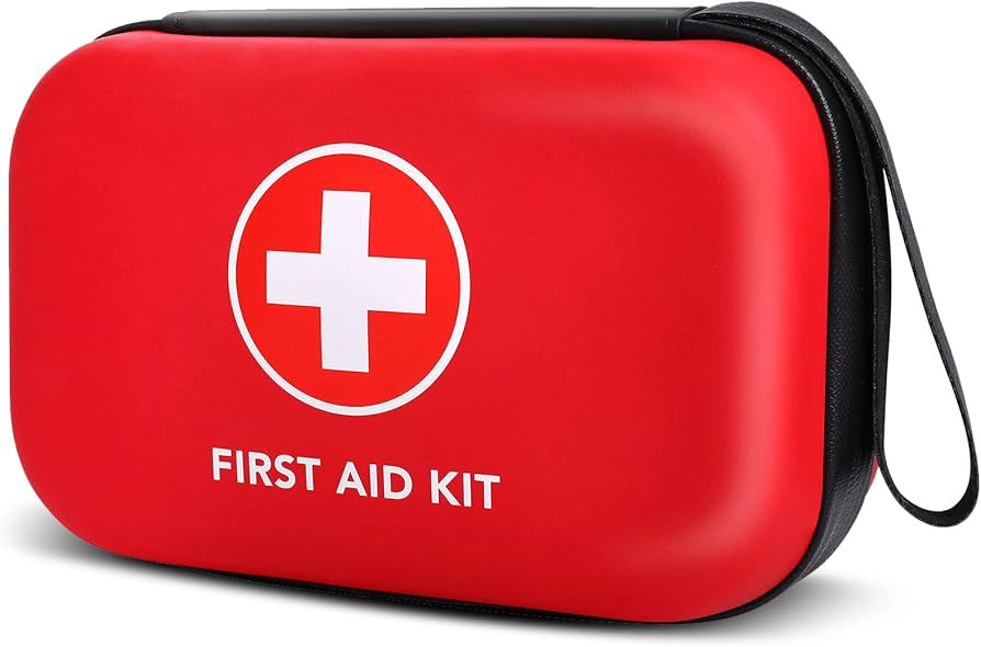 First-Aid-Kit-for-Car-Home-Travel-Camping-Businesses, 263pcs Compact Waterproof Hard Case, Public... | Amazon (US)
