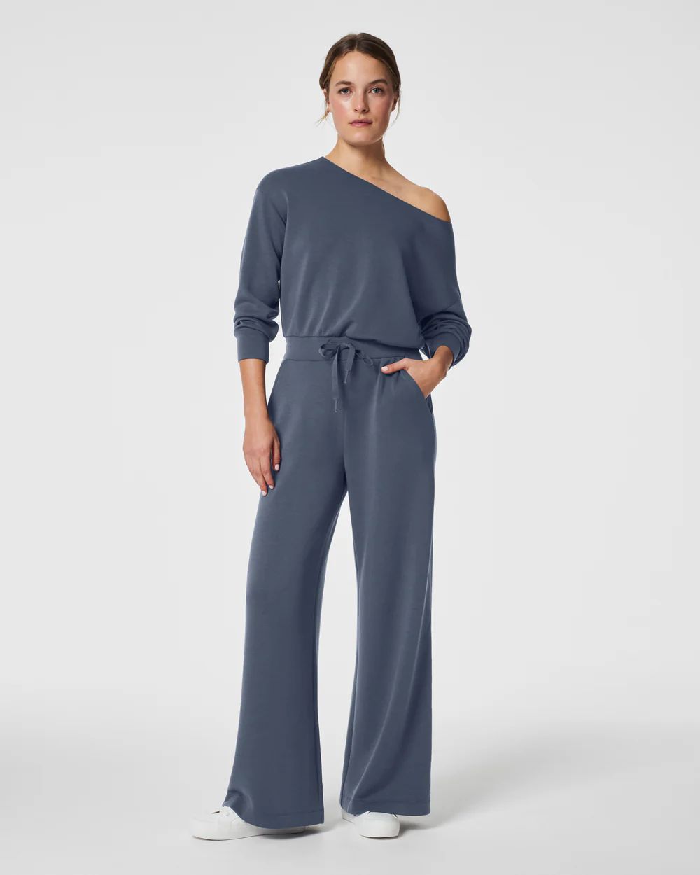 AirEssentials Off-Shoulder Jumpsuit | Spanx