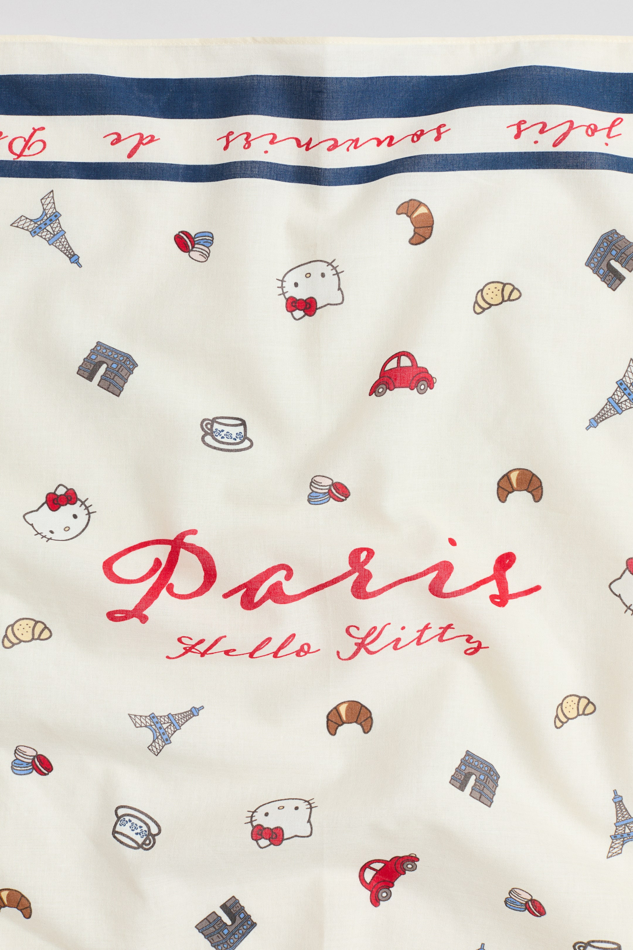 Katoenen sjaal met print | H&M (DE, AT, CH, NL, FI)