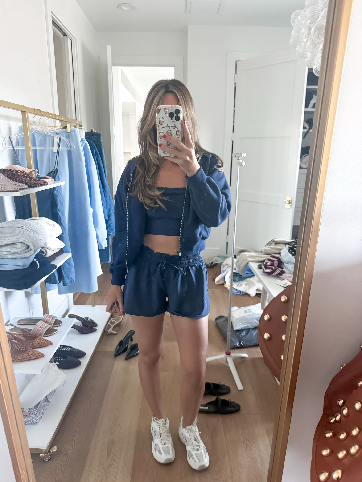 Walk fit
Hoodie medium
Tank + shorts small

#LTKActive