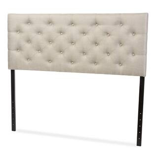 Viviana Beige Queen Headboard | The Home Depot