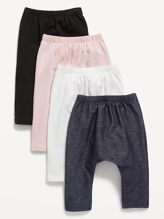 4-Pack Solid U-Shaped Pants for Baby | Old Navy (US)