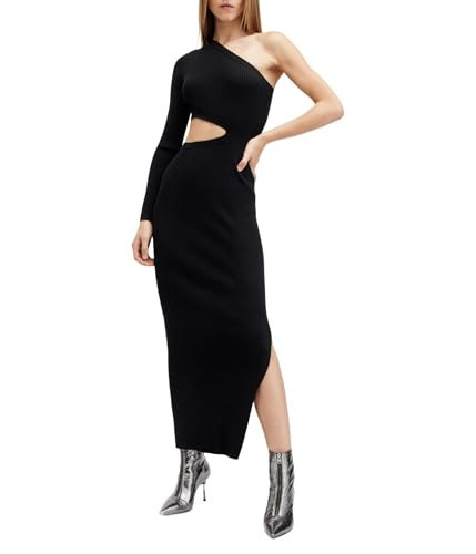 AllSaints Women's Daisy Dress, Black | Amazon (US)