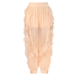 Rebellion Splice Harem Pant - Peach | ZIMMERMANN (US, CA, EU, MENA)