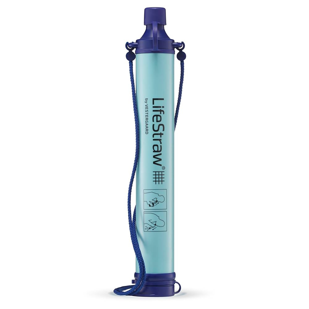 LifeStraw Personal Water Filter for Hiking, Camping, Travel, and Emergency Preparedness | Amazon (US)