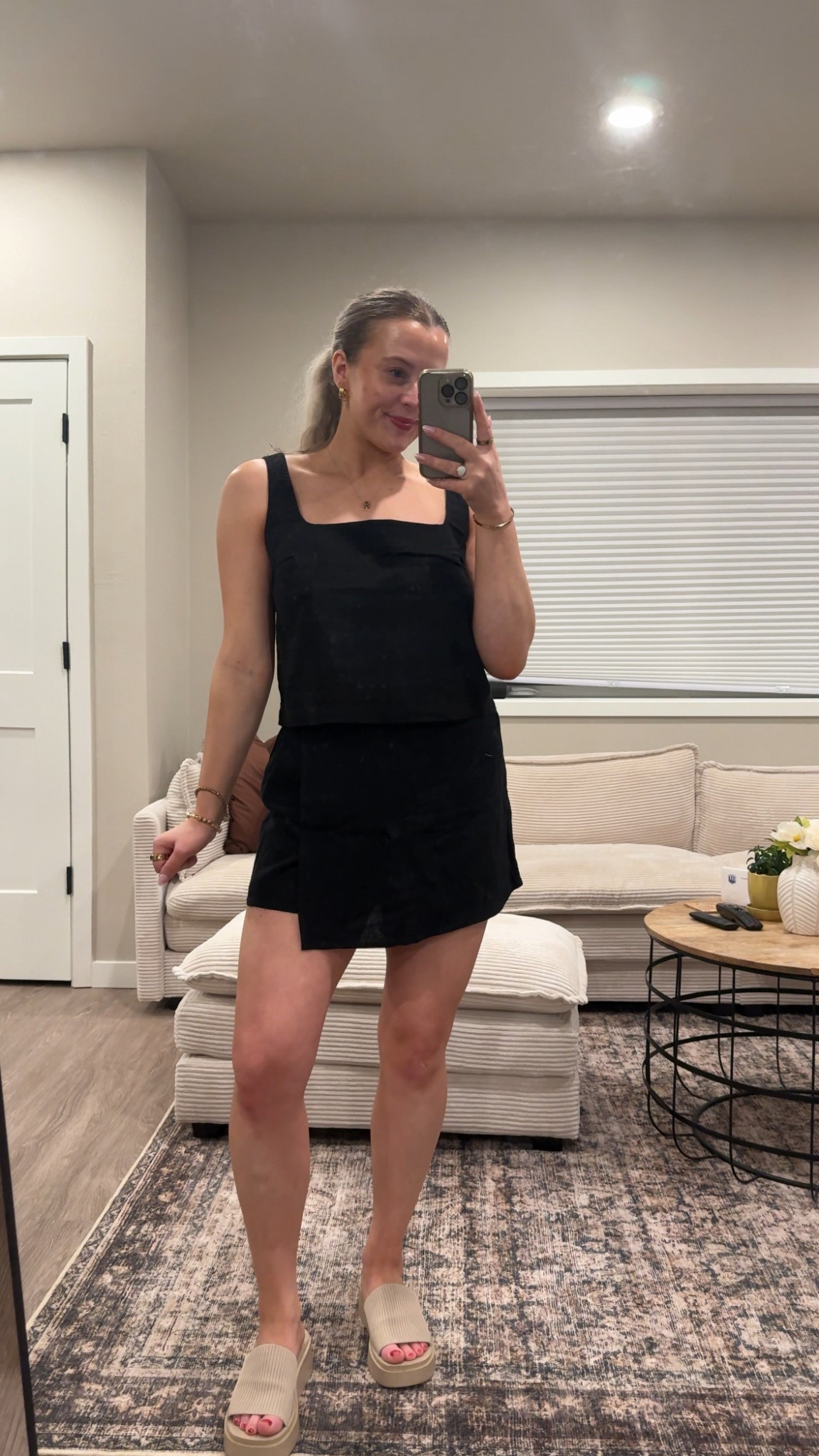 Old Navy linen set 🤩 I’m loving the old money vibes!! 

#LTKU #LTKFindsUnder50