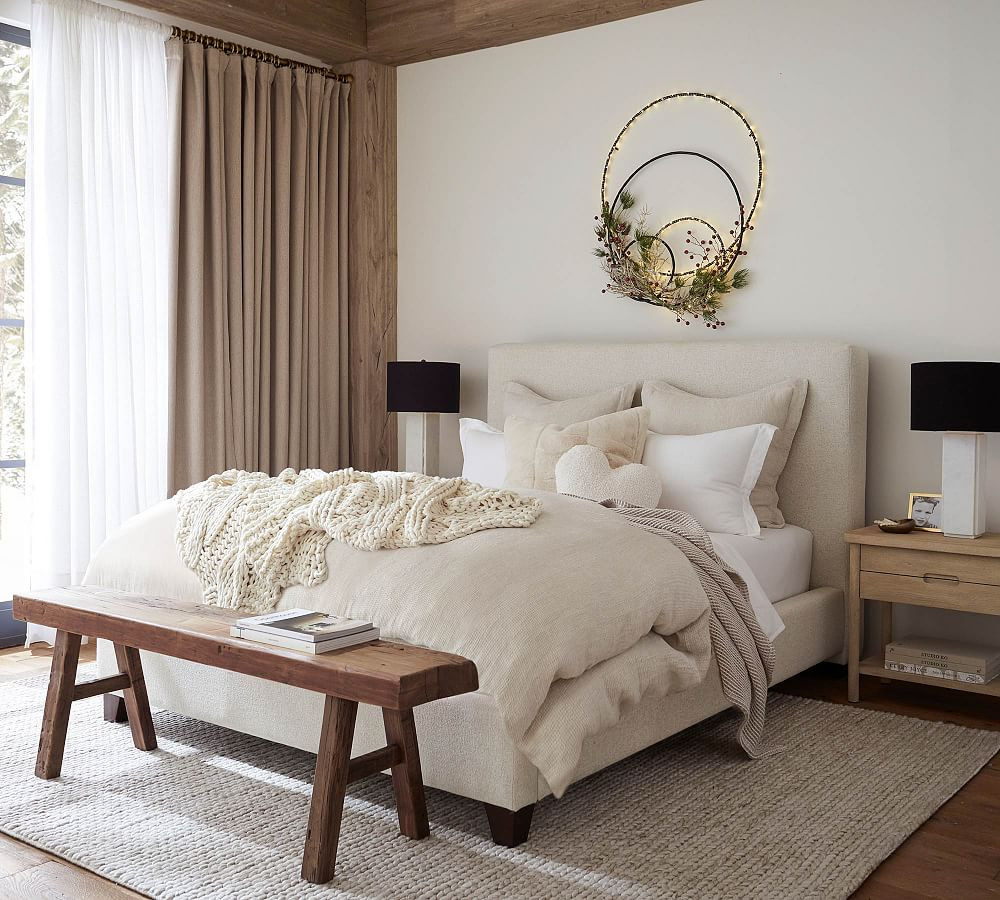 Rustic Reclaimed Wood Bench | Pottery Barn (US)