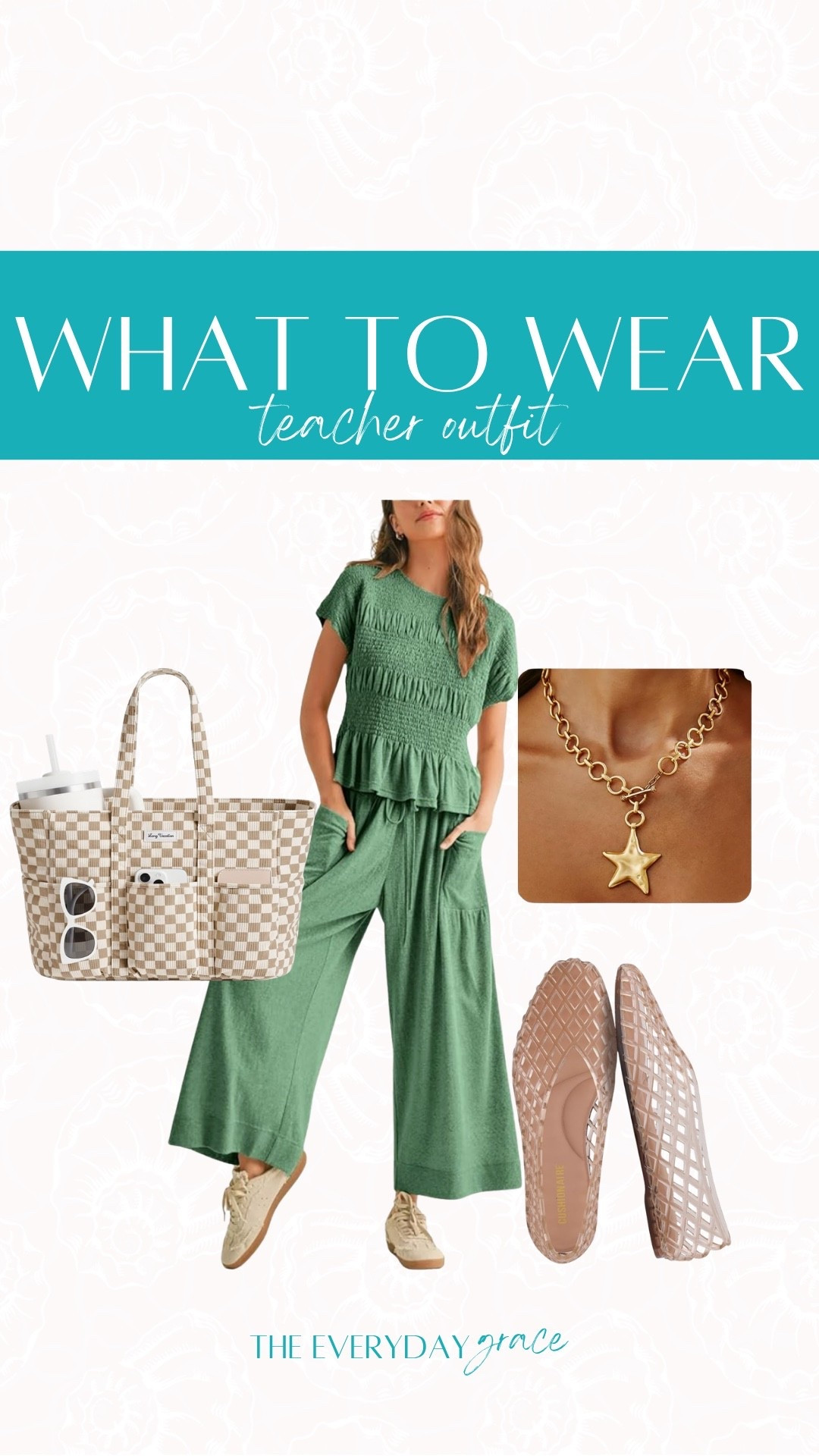 Teacher outfit, casual workwear