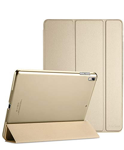 ProCase Smart Case for 10.5” iPad Air 3rd Generation 2019 / iPad Pro 2017, Slim Stand Cover with Translucent Frosted Back for iPad Air 3 -Gold | Amazon (US)