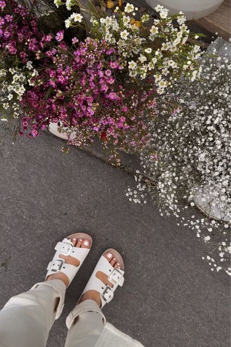 The cutest spring summer sandals under $50! White sandals, spring outfits. 

#LTKshoecrush #LTKfindsunder50 #LTKtravel