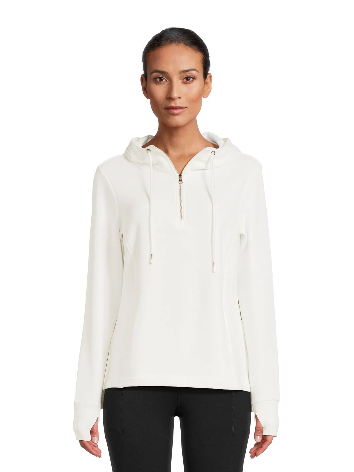 Avia Women's Quarter Zip Pullover Hoodie, Sizes XS-3XL | Walmart (US)