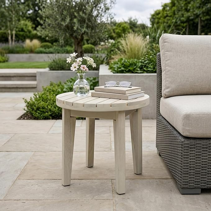 Christopher Knight Home Parker Acacia Wood Outdoor Coffee Table, Small Side Table for Patio Furni... | Amazon (US)